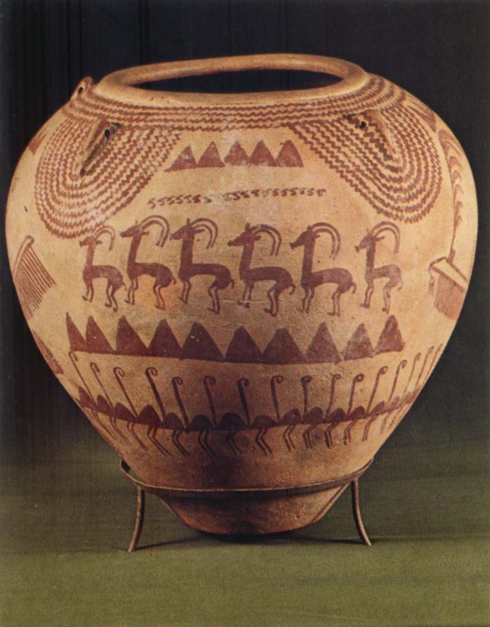 unknow artist Grerzean jar with red figures